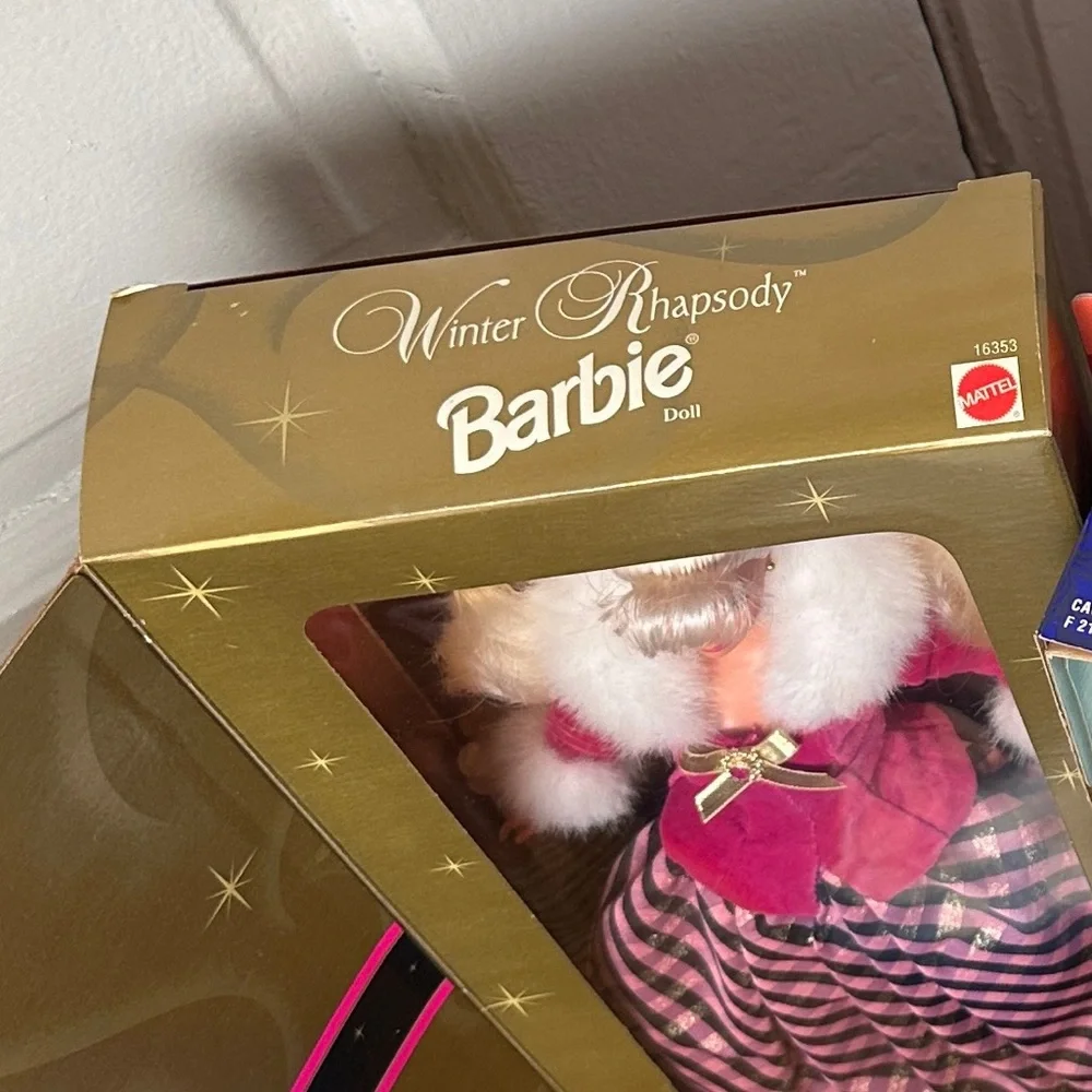 1996 Winter Rhapsody‎ Barbie Doll Special Edition by Mattel Exclusively Avon NIB